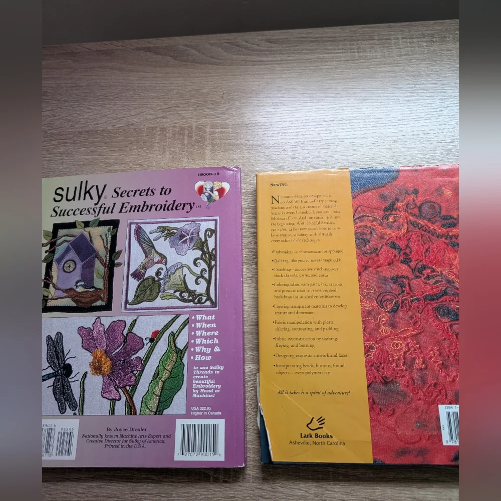 Machine Embroidery Bundle (2 Titles Destash)